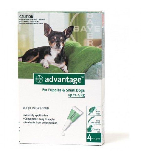 ADVANTAGE 40 (<4KG, 4 PIPETAS)